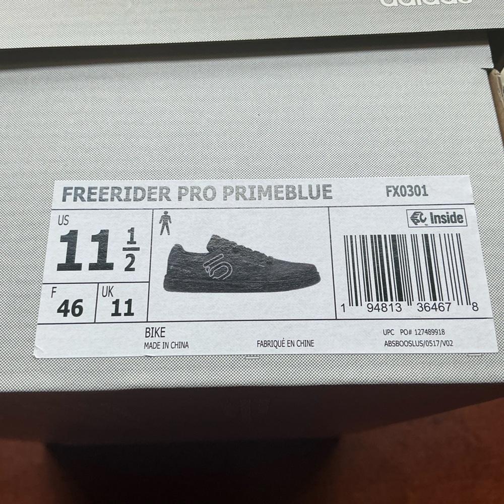 Adidas Freelander Pro Primeblue Men’s Sz 11.5 Bike Shoes - Picture 3 of 4